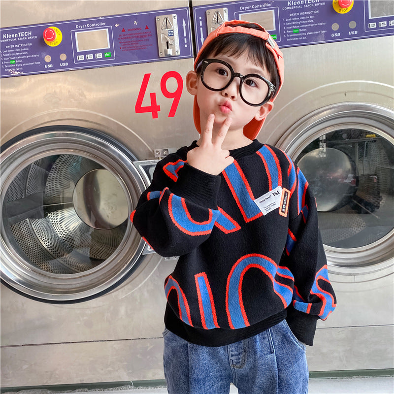Children's cotton sweater