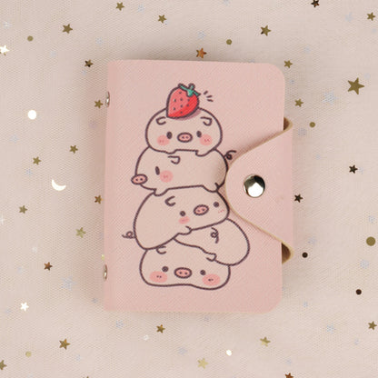 Multi-card color printing cartoon female card package