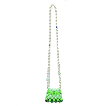 Acrylic Bag Women Retro Mini Color Beaded Bag