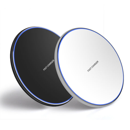 FDGAO/metal QI Wireless Charger 10W Ultra-thin Wireless Charger Suitable For Cross-border QI Mobile Phone Products