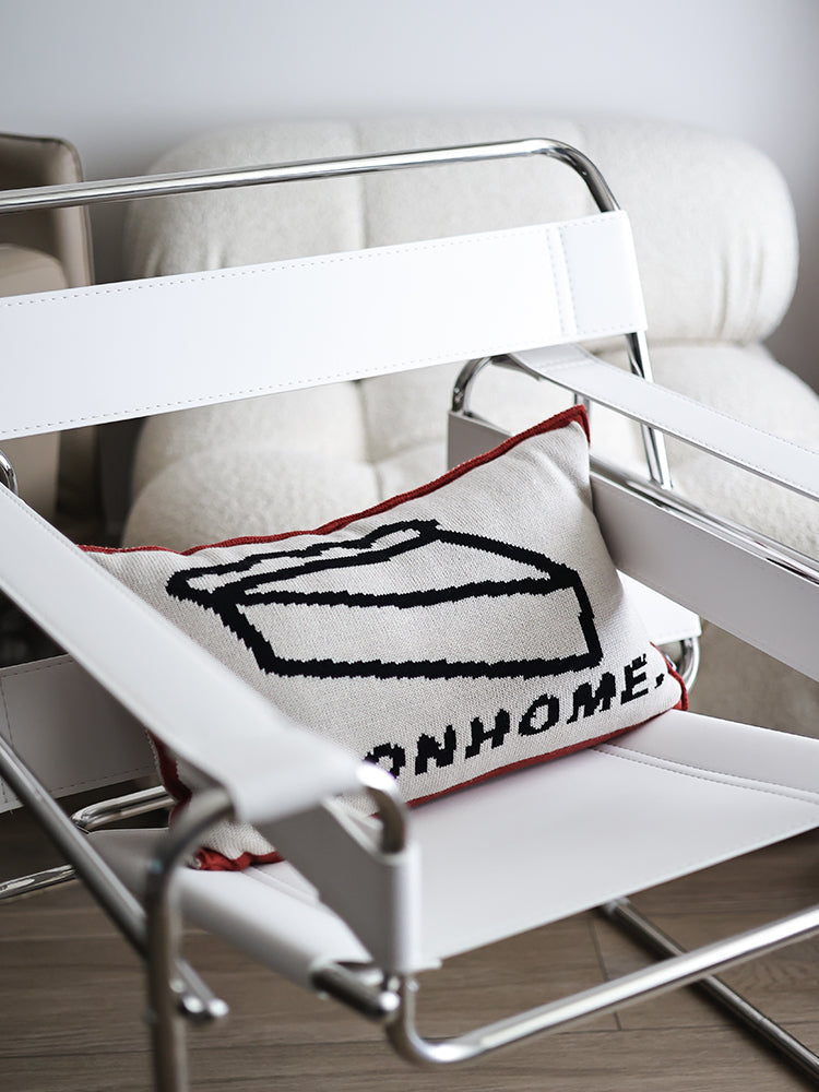 Original Knitted Pillowcase With Core Living Room Sofa