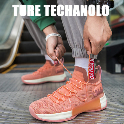 Fashion Breathable Wear-resistant Shock-absorbing Anti-skid Sports Casual Shoes