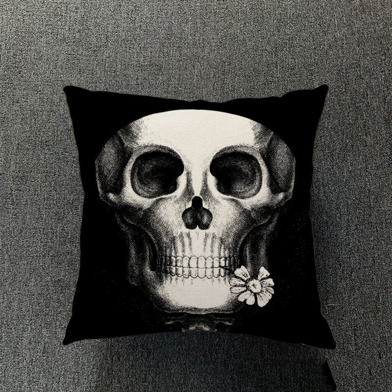 Simple Living Room Cotton And Linen Pillowcase
