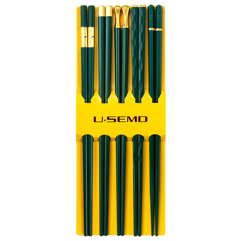 Anti-slip High Temperature Alloy Chopsticks Household Japanese Chopsticks