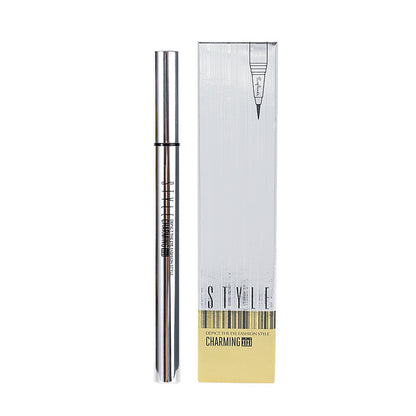 Waterproof And Sweat-proof Soft Brush Tip Pearlescent Liquid Eyeliner Pen