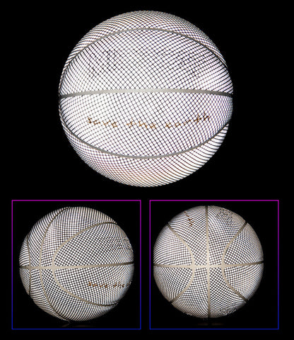 Glowing Luminous Fluorescent Basketball Night Game Basketball