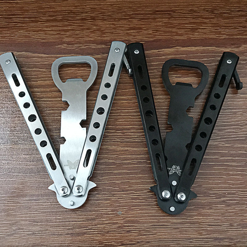 American Butterfly Knife Multifunctional Practice Bottle Opener