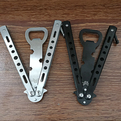 American Butterfly Knife Multifunctional Practice Bottle Opener