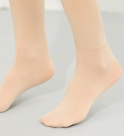 Bare Leg Sock Artifact Flesh Colored Velvet Leggings