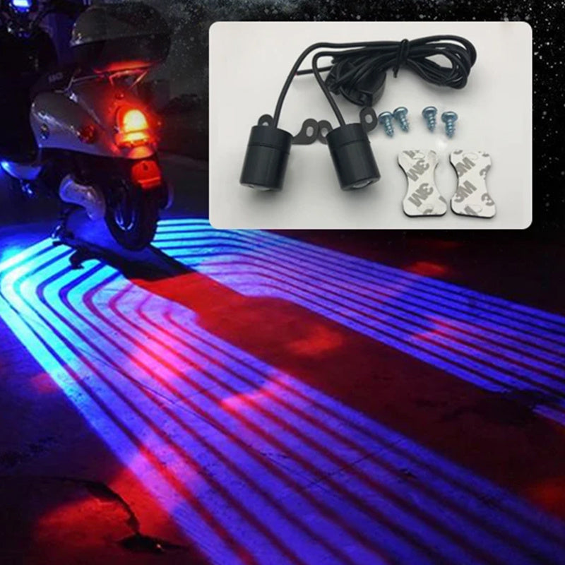 Electric Car Carpet Lamp Wing Projection Lamp