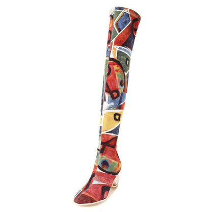 Wear more high-heeled socks and boots