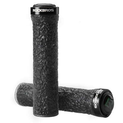 Bicycle mountain bike handlebar handle lock