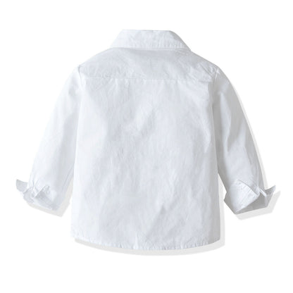 Children's long shirt and trousers formal wear