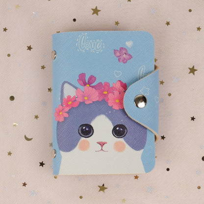Multi-card color printing cartoon female card package