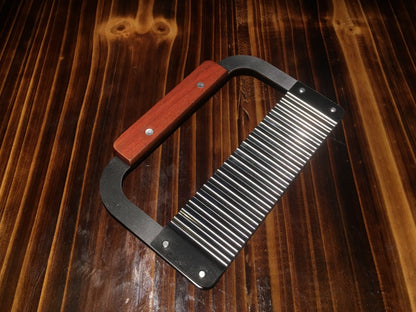 Cut potato wave knife