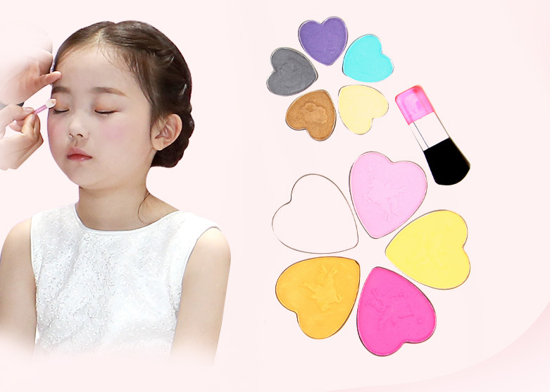 Children's makeup box toy eye shadow girl cosmetic set