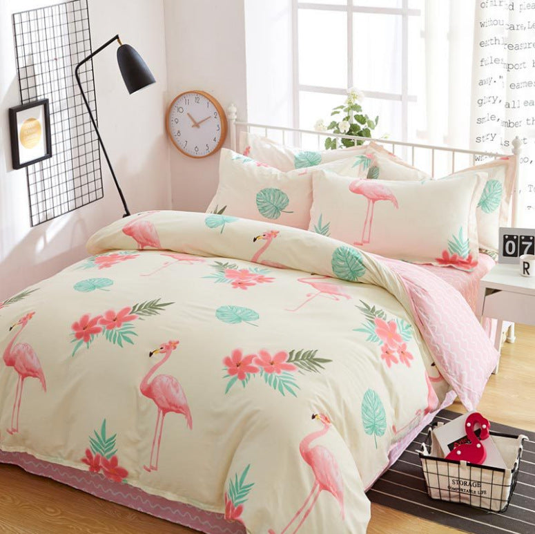 Four-piece cotton bedding with multiple specifications
