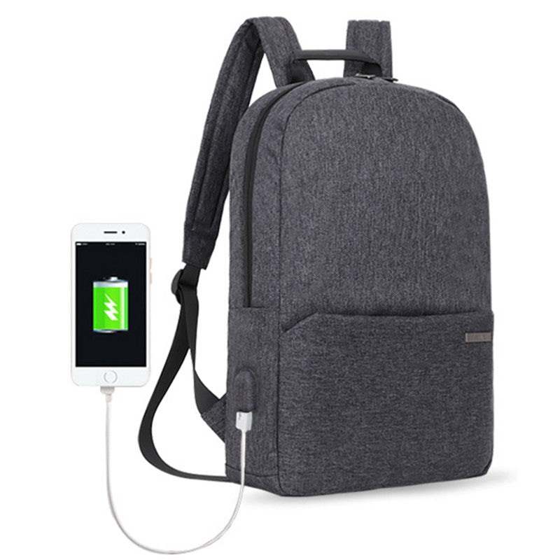 Men's simple casual backpack