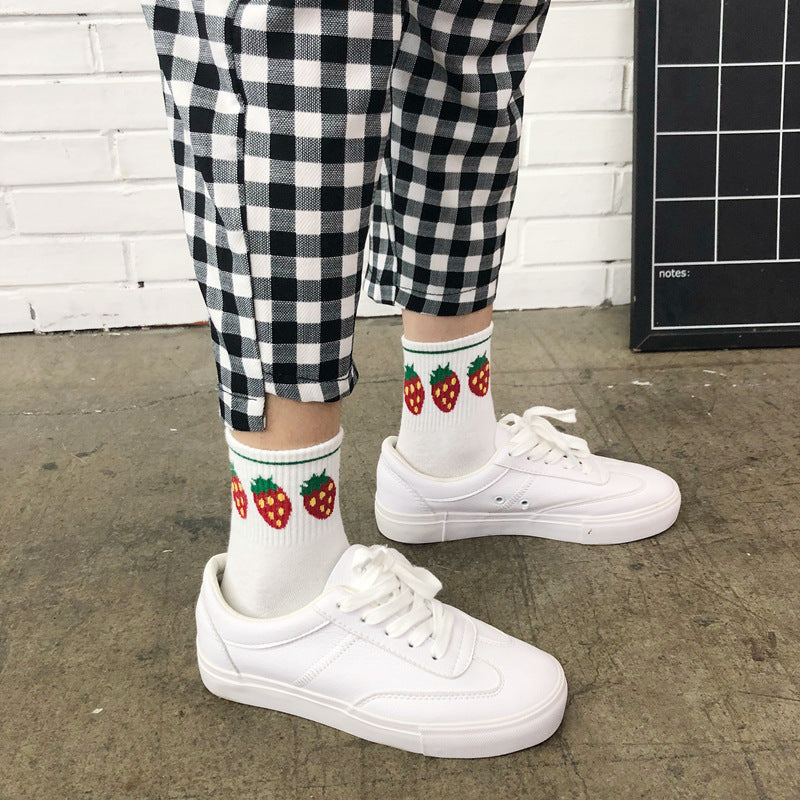 Strawberry love socks