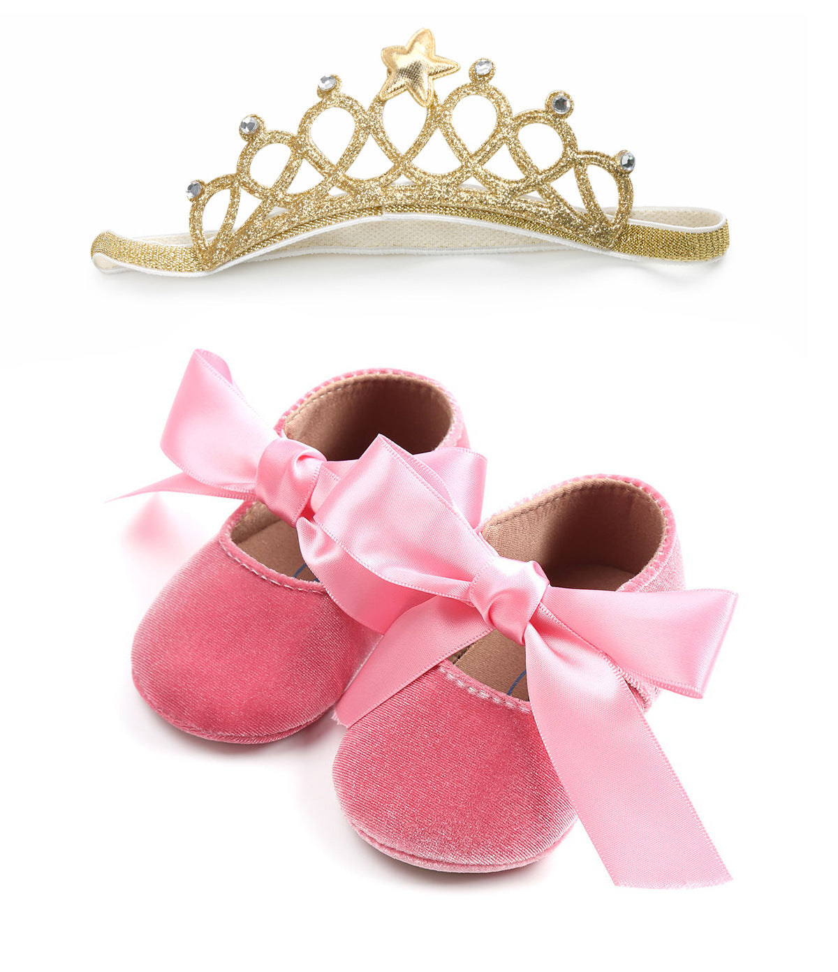 Princess shoes tiara