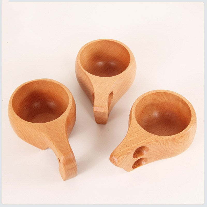 Beech Cup Coffee Cup Finland Kuksa Wooden Cup