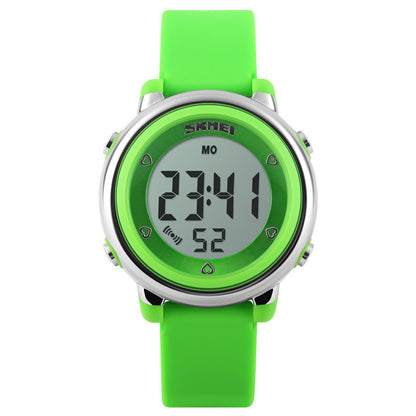 led light waterproof electronic watch