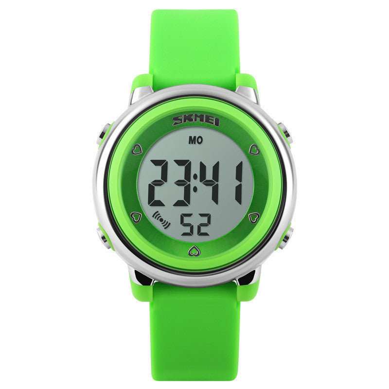 led light waterproof electronic watch