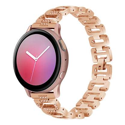 Diamond D-shaped strap