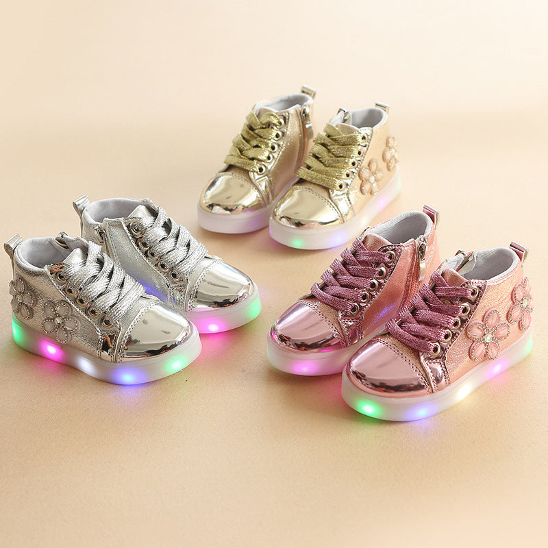 Fashion casual light-up shoes
