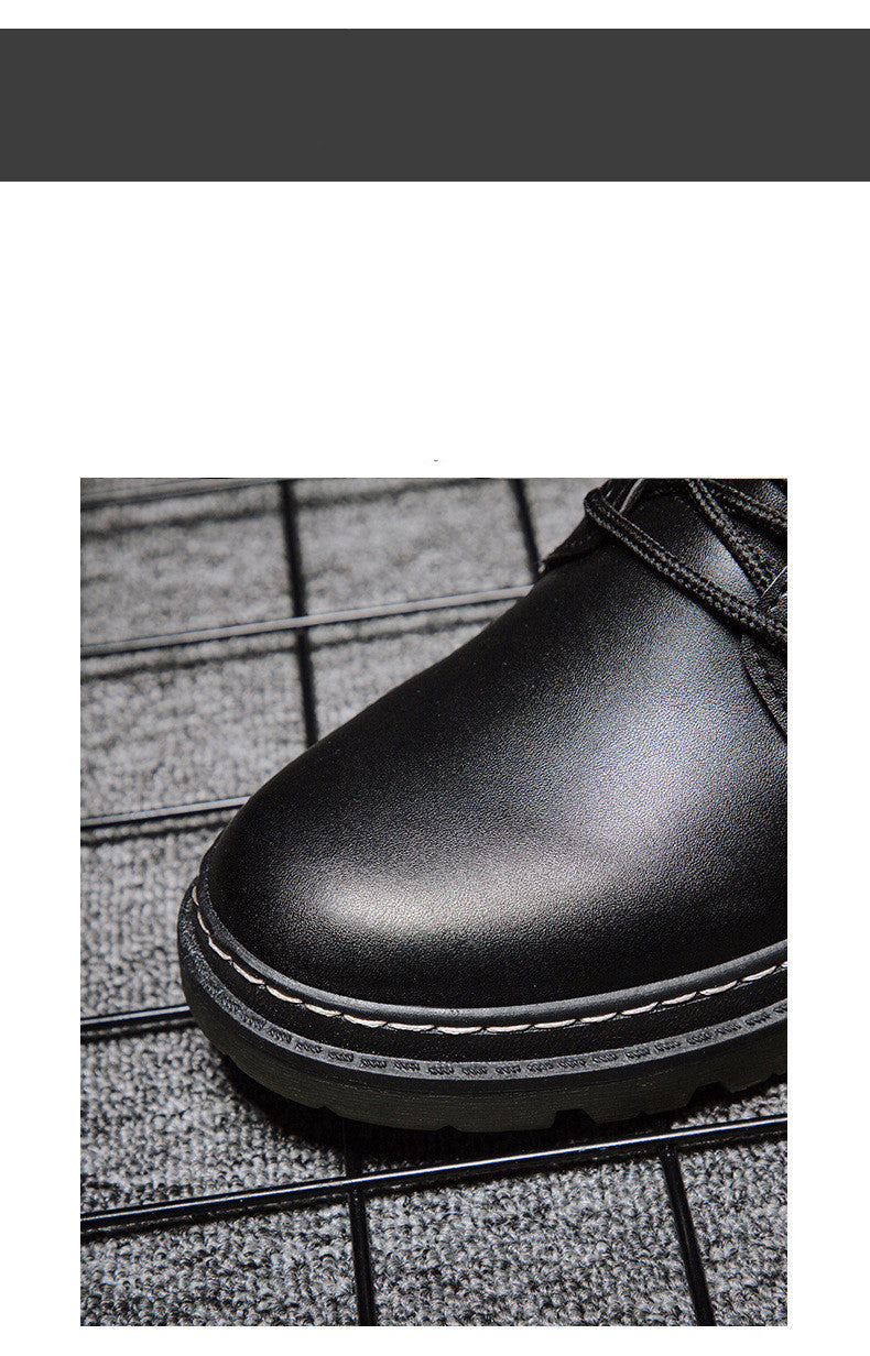Fashion Men's Platform High-Top Shoes Casual Shoes