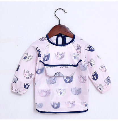 Children's drawing apron bib