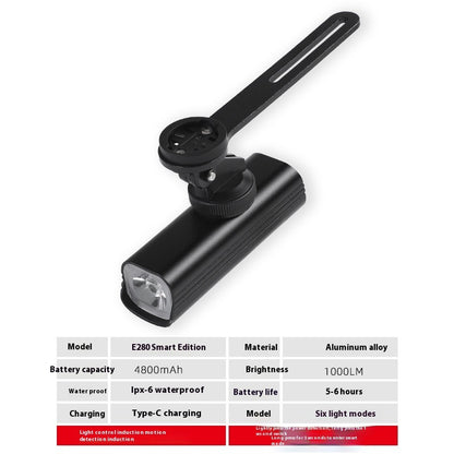 New Bicycle Headlight USB Rechargeable Cycling Light Suit
