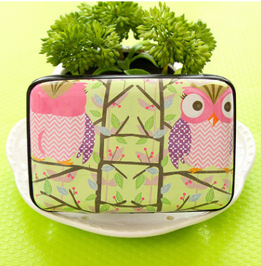 Owl organ card package ultra-thin cute women's multi-card card package bus bank card sets