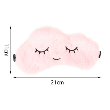 Cartoon embroidered blindfold
