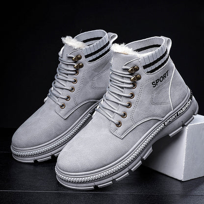 Plush Martin boots