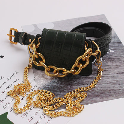 Versatile not monotonous small waist bag