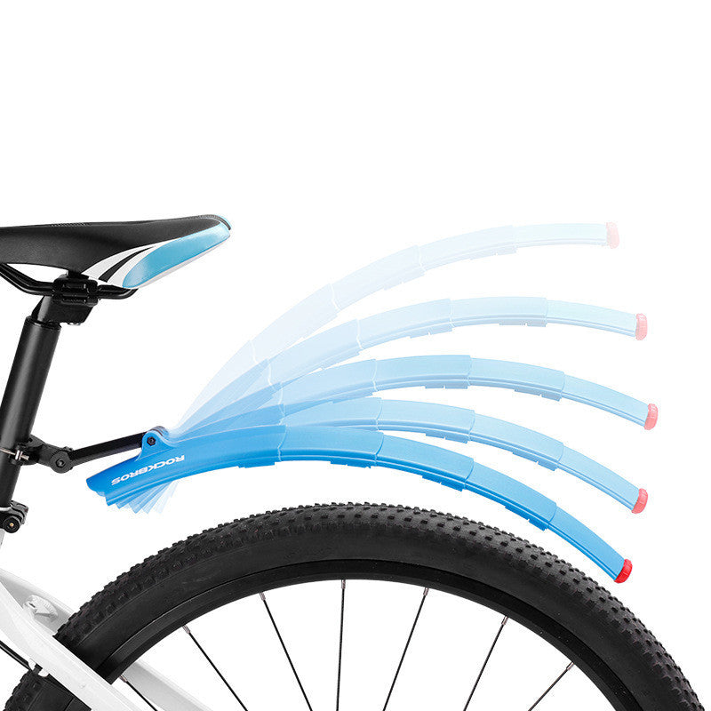 Retractable mudguard