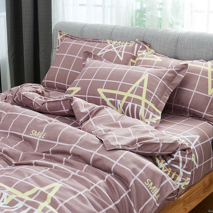 Brushed double pillowcase