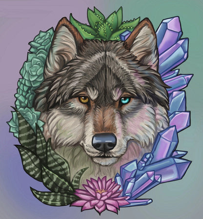 Crystal Wolf-Christina Zulu Diamond Painting