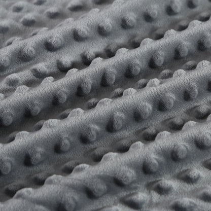Pure color gravity crystal velvet bubble quilt cover