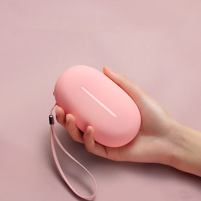 Mini Power Bank Hand Warmer Two-In-One Heating In Winter