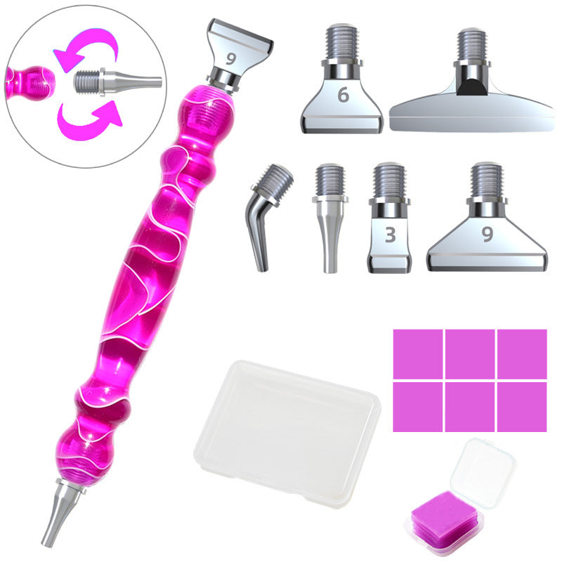 Metal Thread Alloy Diamond Drawing Point Drill Pen