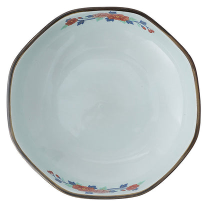 Ceramic Bowl Japanese Octagonal Tableware For Household Use