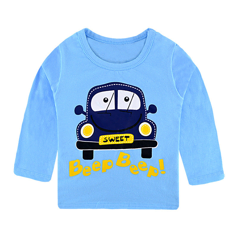 Cartoon cotton children's top