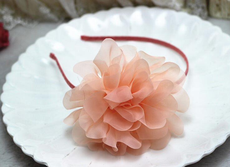 Korean super flower children headdress ornaments wedding flower girl dress accessories factory