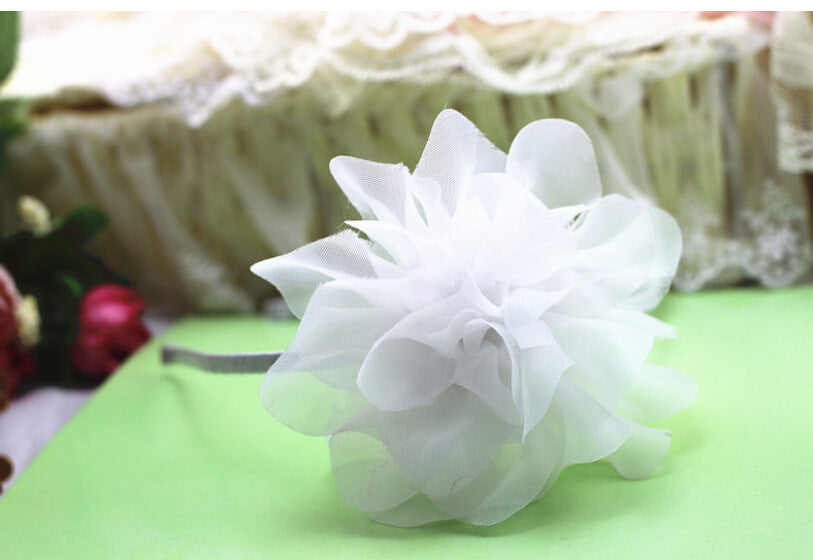 Korean super flower children headdress ornaments wedding flower girl dress accessories factory