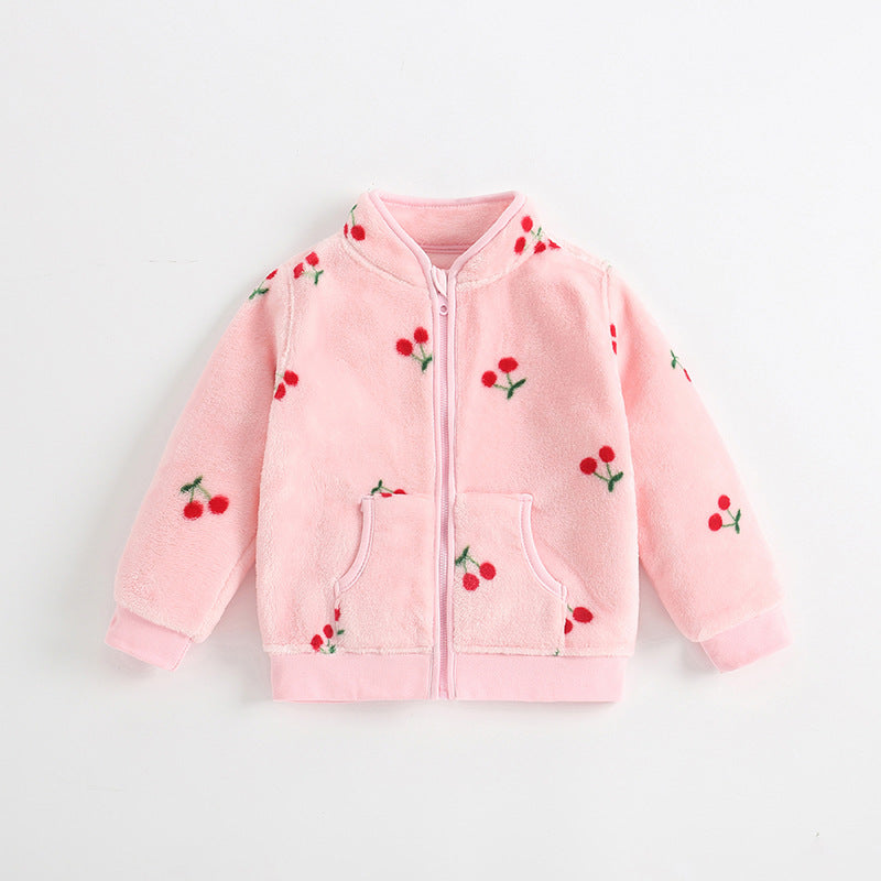 Children's Flannel Western Style Top Coat