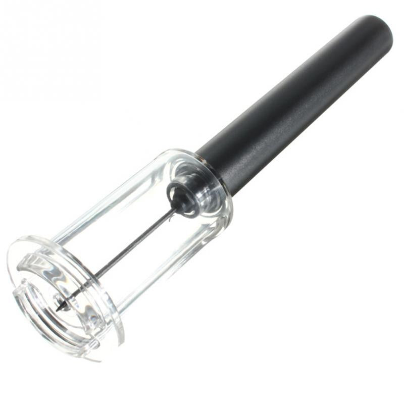 High End Pneumatic Wine Bottle Opener Black Cork Remover Easy Air Pressure Wine Opener H06