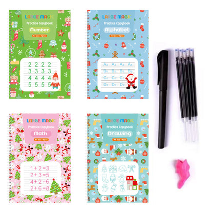 English Version Of The Groove Copybook Christmas Halloween Free Copybook Children Cartoon