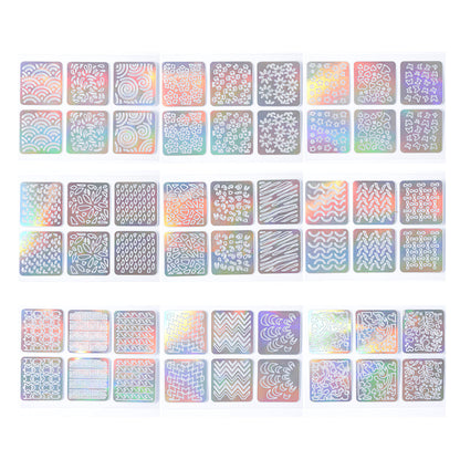 Laser cut out nail Decal